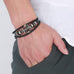 Antique Silver Anchor Bracelet