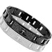Lords Prayer Cross - 316L Stainless Steel Link Bangle Bracelet for Men