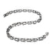Unique Astro Snake 22 Inches Men's Silver Toned Tungsten Link Necklace Chain (Heavy,  Solid)