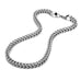 Stunning Thick 8 mm Stainless Steel Men's Necklace Chain (Silver)