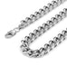 Ultra Thick & Wide 316L Stainless Steel Men's Chain Necklace (18, 21, 23 inches)