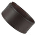 Brown Genuine Leather Cuff Bangle Men's Bracelet (adjustable 7.1 to 9.05 inches)