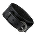 Black Genuine Leather Cuff Bangle Men's Bracelet (adjustable 7.1 to 9.05 inches)