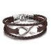 Infinite Leather Bracelet