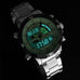 Steel Led Quartz Watch
