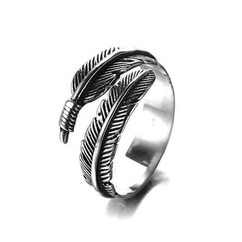 Feather Resizable Ring