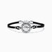 Effy Men's Sterling Silver Leather Compass Bracelet