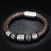 Sea Nordic Leather Bracelet