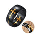 Templar Cross Black Ring