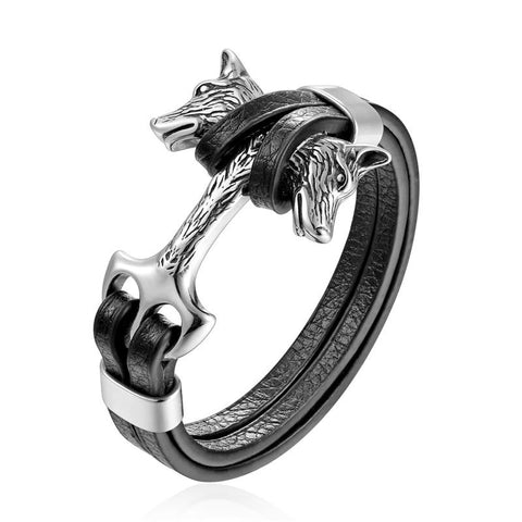 Wolf Head Bracelet