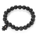Hamsa Volcanic Stones Bracelet