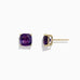 Effy 14K Yellow Gold Amethyst Stud Earrings, 4.25 TCW