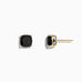 Effy Eclipse 14K Yellow Gold Onyx Stud Earrings, 4.80 TCW