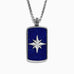 Effy Men's Sterling Silver Lapis Lazuli Star Pendant, 31.00 TCW
