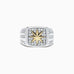 Effy Men's 14K Two-Tone Gold Diamond Star Ring, 0.70 TCW