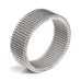 Flexible Steel Mesh Ring in Silver (Unisex) - Tiffany's Style