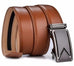 Brown Leather Dress Belt