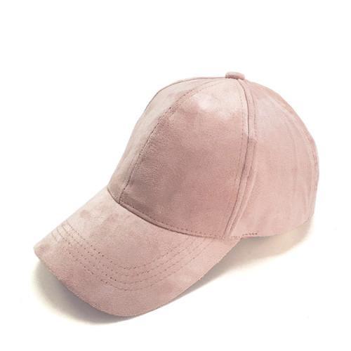 Suede Cap Light Pink