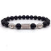 Black on Black Bar Bracelet