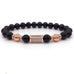 Black on Black Bar Bracelet