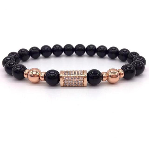 Rose Gold/Silver Bar Bracelet