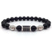 Black on Black Bar Bracelet
