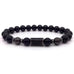 Black on Black Bar Bracelet