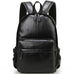 Preppy Leather Backpack