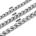 Men's Silver-Plated Chain Bracelet