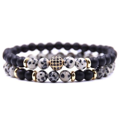 Dalmatian Sub Zero Bracelet Set