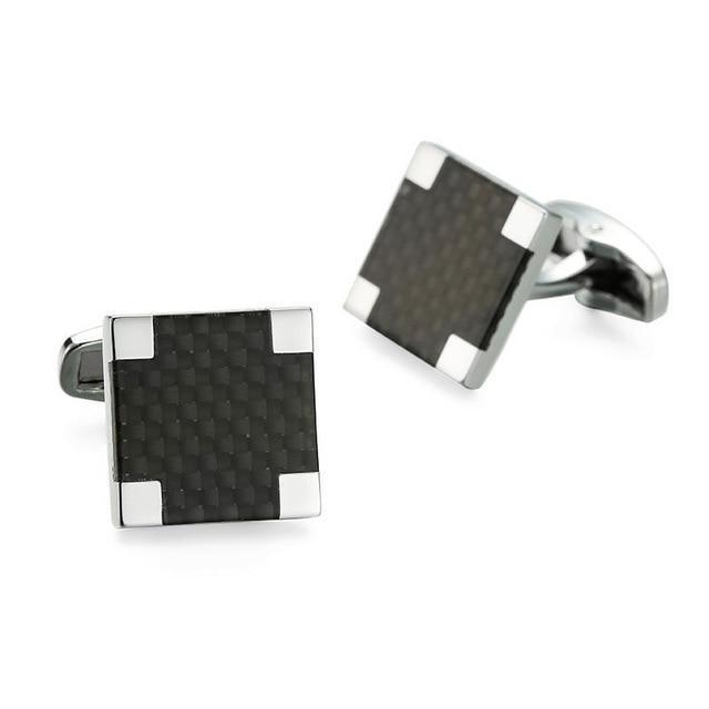 Cufflinks Black/Silver