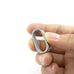 Flexible Steel Mesh Ring in Silver (Unisex) - Tiffany's Style