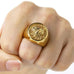 Lion Signet Ring - Gold