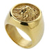 Lion Signet Ring - Gold