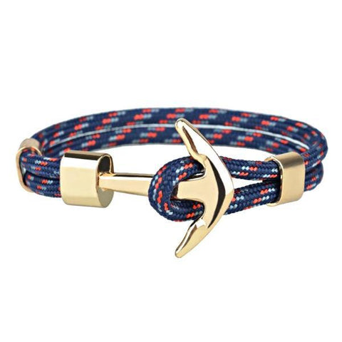 Bracelet Anchor Dark Blue - 3 Styles
