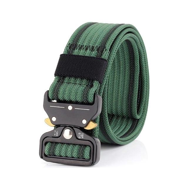 Green Nylon Web Belt