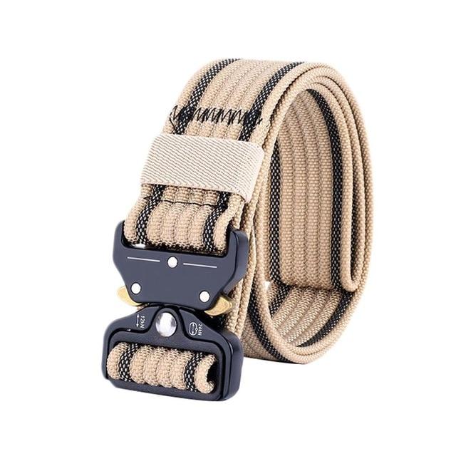 Khaki Nylon Web Belt