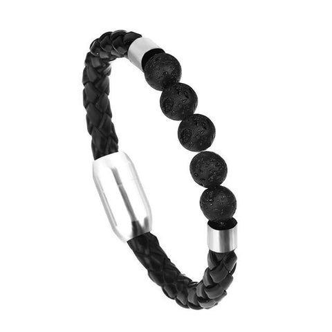 Beaded Leather Bracelet
