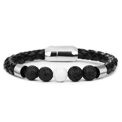 Beaded Leather Bracelet