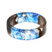 Wood Epoxy Ring - Blue