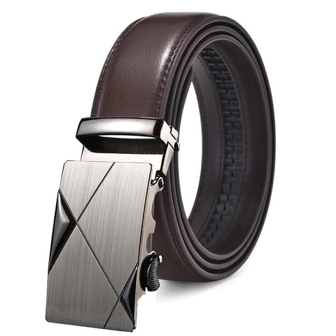Brown Leather Suit Belt