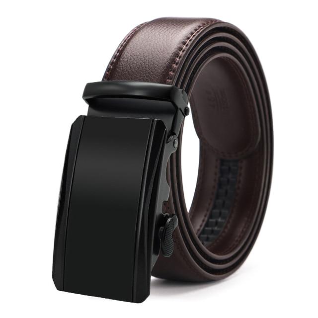 Brown Leather Suit Belt