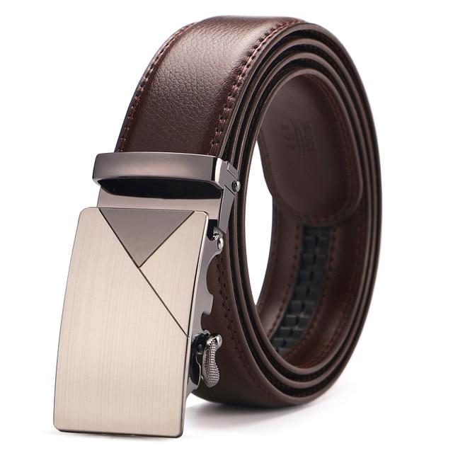 Brown Leather Suit Belt