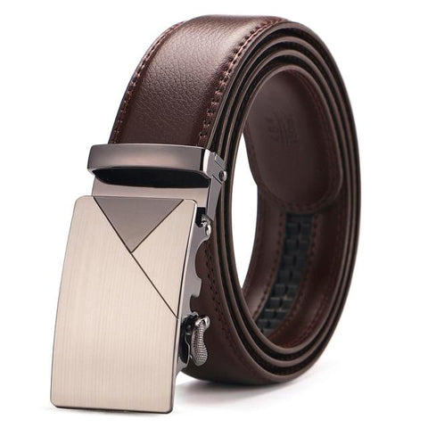Brown Leather Suit Belt
