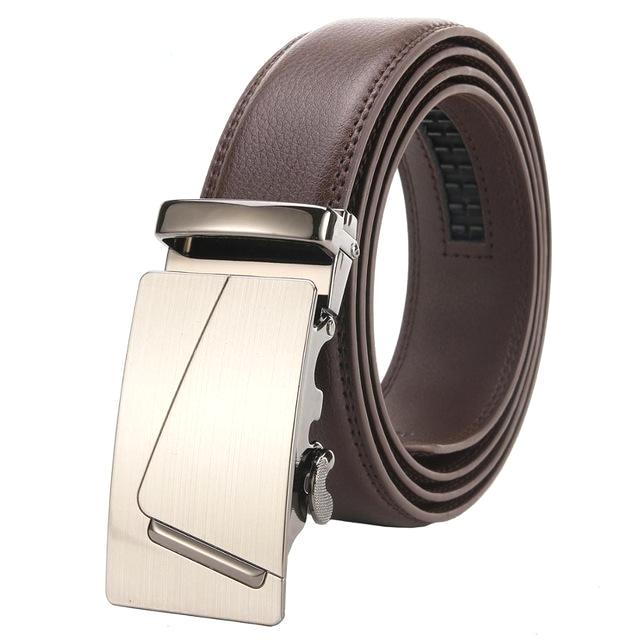 Brown Leather Suit Belt