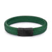 Green Braided Leather Bracelet