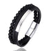 Black 3-Layer Beaded Leather Bracelet | 3 Styles