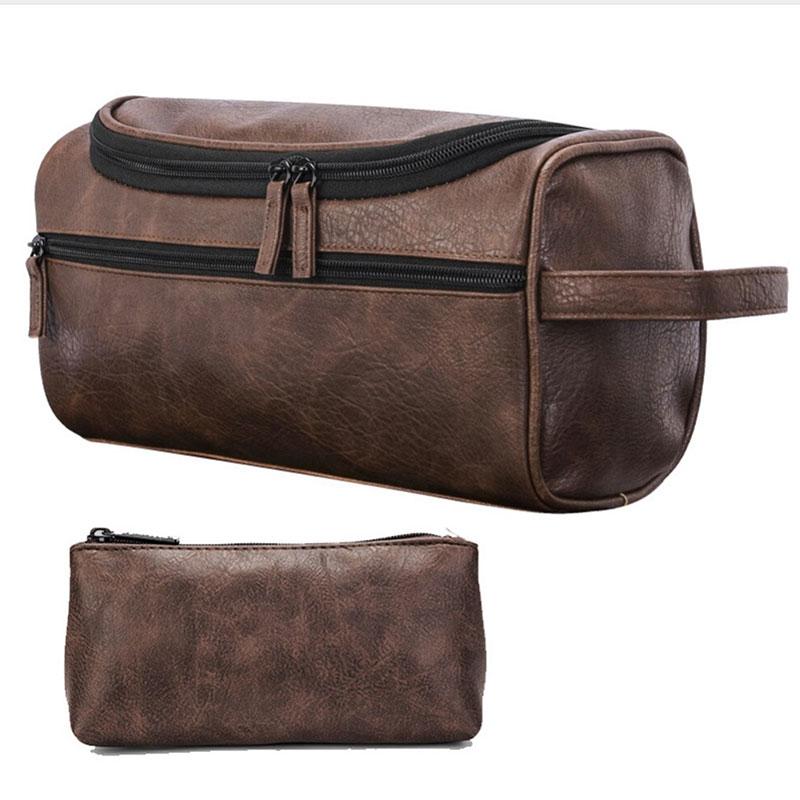 Leather Toiletry Bag